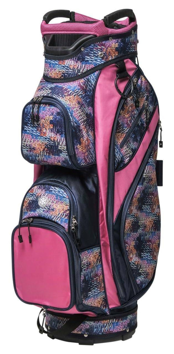 Glove It Ladie's Golf Bag - Lightweight, Nylon Cart Bag with 15 Dividers, Putter Well, Rain Hood & 9 Easy-Access Pockets, Navy Fusion - Golf Gift