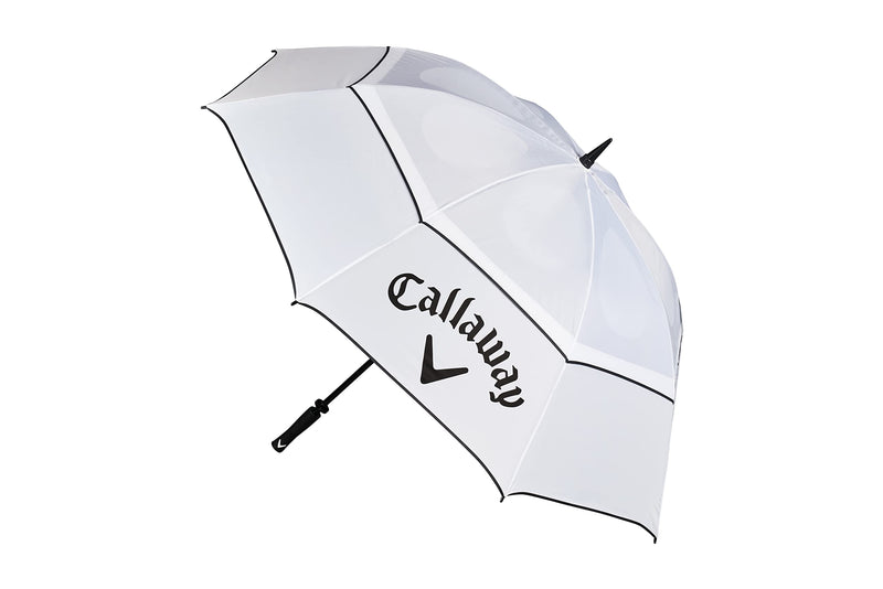 Callaway Unisex Cg Shield 64 22 Golf Umbrella, White/Black, 64 Inch - Golf Gift