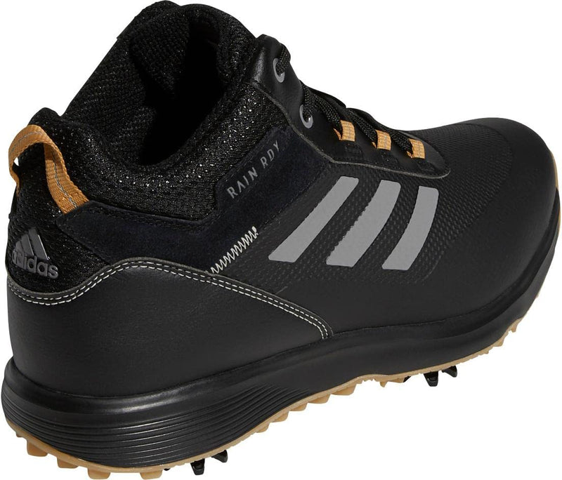 adidas Golf Mens S2G Mic-Cut Golf Shoes - Core Black/Green/Mesa - UK 9 - Golf Gift