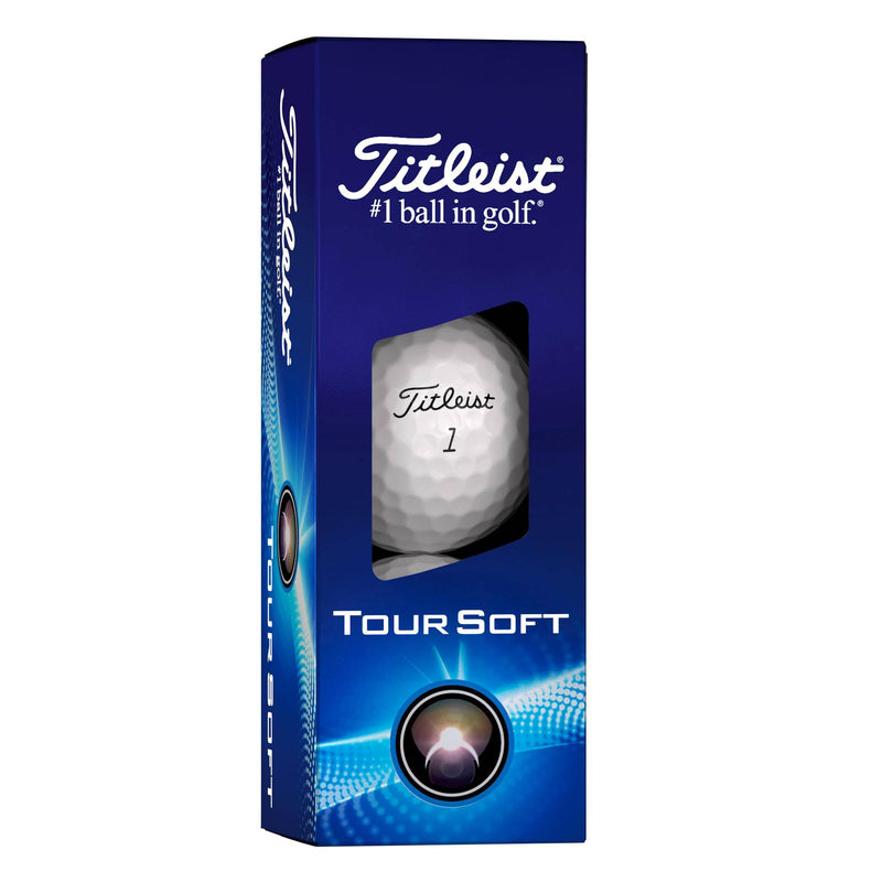 Titleist Tour Soft Golf Ball, White - Golf Gift