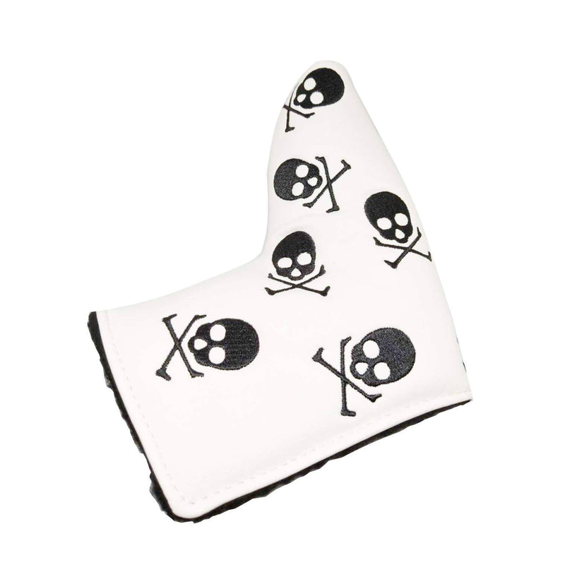 kepoda Golf Skull Headcover Putter Cover Blade Head Cover for Scotty Cameron Taylormade Odyssey - Golf Gift