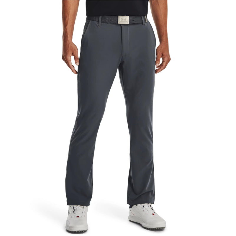 Under Armour Men's Ua Tech Pant Trousers, Pitch Gray, 34W 32L UK - Golf Gift