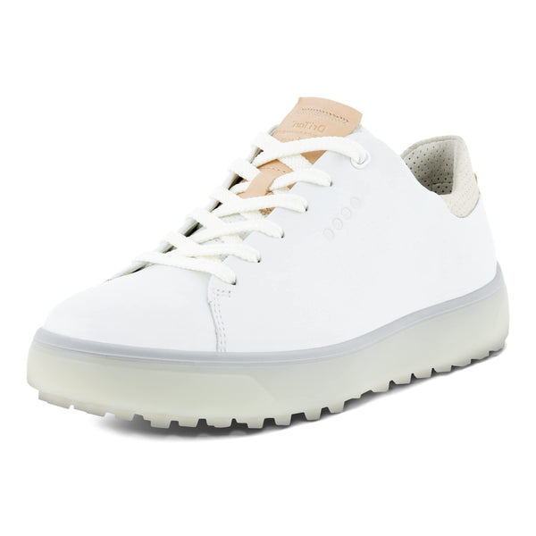 ECCO Women's Tray Golf Shoe, Bright White, 5 UK - Golf Gift