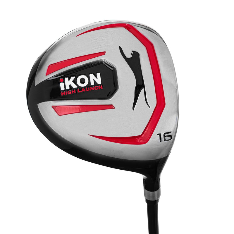 Slazenger Kids Ikon Golf Driver Junior Red 6-8 Years Driver - Golf Gift