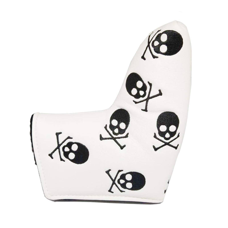 kepoda Golf Skull Headcover Putter Cover Blade Head Cover for Scotty Cameron Taylormade Odyssey - Golf Gift