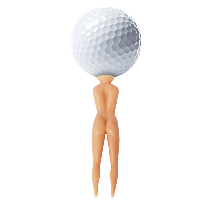 Nuddie Tees - Novelty Golf Tees, Funny Gag Novelty Present For Him For Golfers on Fathers Day, Christmas and Birthdays - Golf Gift