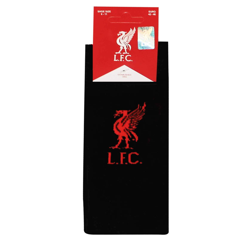 Official Liverpool Football Crest Socks (Adults Size 8-11) - Golf Gift