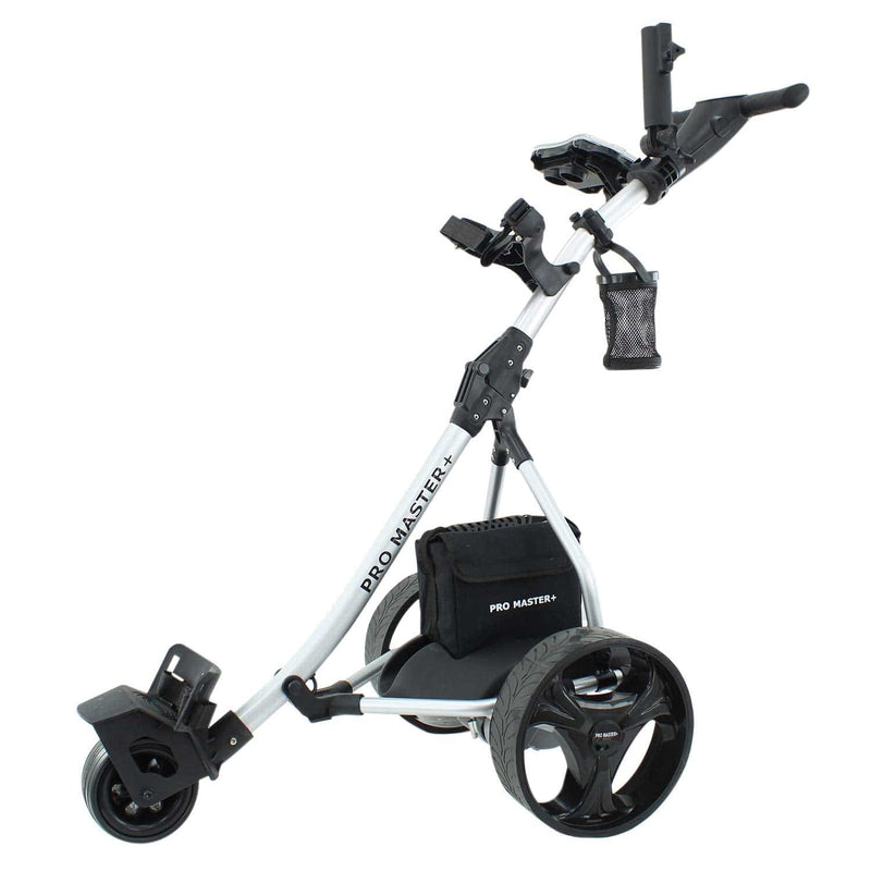 Electric Golf Trolley Digital Power Folding Cart Free Charger 36 Hole Battery - Golf Gift