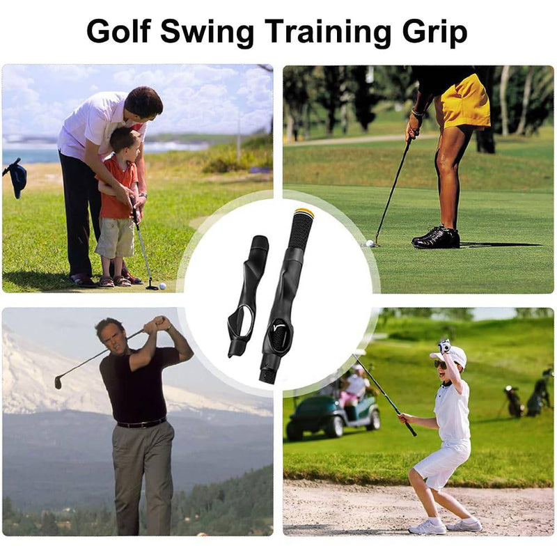 Oimaik Golf Grip Trainer, Golf Training Grip, Golf Grip Training Aid, Golf Swing Trainer, Golf Swing Training Aid Arm Band Swing Posture Correction Practice Alignment for Golf Beginner Men Women Kids - Golf Gift