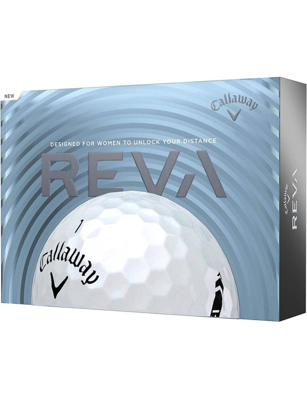 2021 Callaway REVA Golf Balls, Pearl - Golf Gift