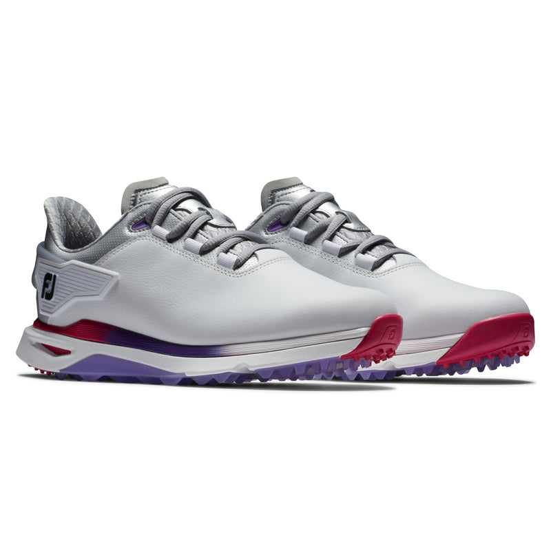 FootJoy Pro/SLX Women's Golf Shoe, White/Silver/Multi, 6.5 UK - Golf Gift