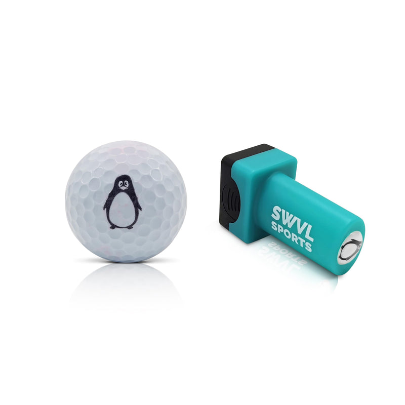 SWVL Sports Penguin Large Golf Ball Stamper - Golf Gift