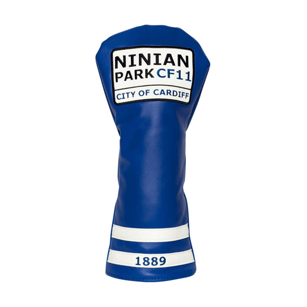 Caddy Club Golf Headcovers – Cardiff Ninian Park Driver Headcover – Perfect Golf Gift – Fits All Major Brands – Classic Football Club Designs – Premium Stitching, Durable Lining – Multiple Designs - Golf Gift