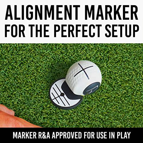 PuttOUT Devil Ball Face Angle Trainer - Perfect Your Putting - Golf Gift