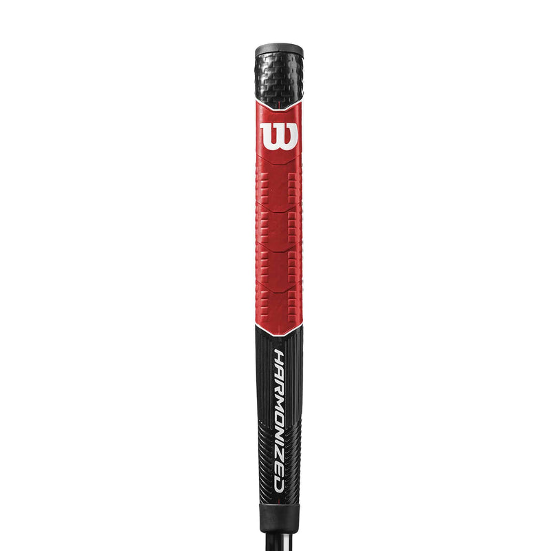 Wilson Men's Putter (Right Hand), Length: 89 cm (35 Inch), Beginners to advanced players, 830 g, Harmonized M1 Putter MRH, Black/Red, WGD601000 - Golf Gift