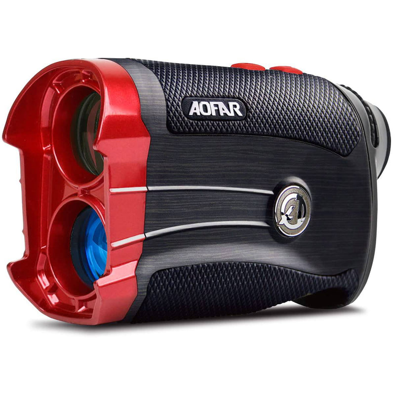 AOFAR GX-2S Golf Rangefinder Flag-Lock with Vibration, 600 meters Range Finder, 6X 25mm Waterproof, Carrying Case, Free Battery, Gift Packaging - Golf Gift