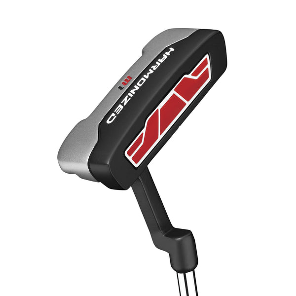 Wilson Men's Putter (Right Hand), Length: 89 cm (35 Inch), Beginners to advanced players, 830 g, Harmonized M1 Putter MRH, Black/Red, WGD601000 - Golf Gift