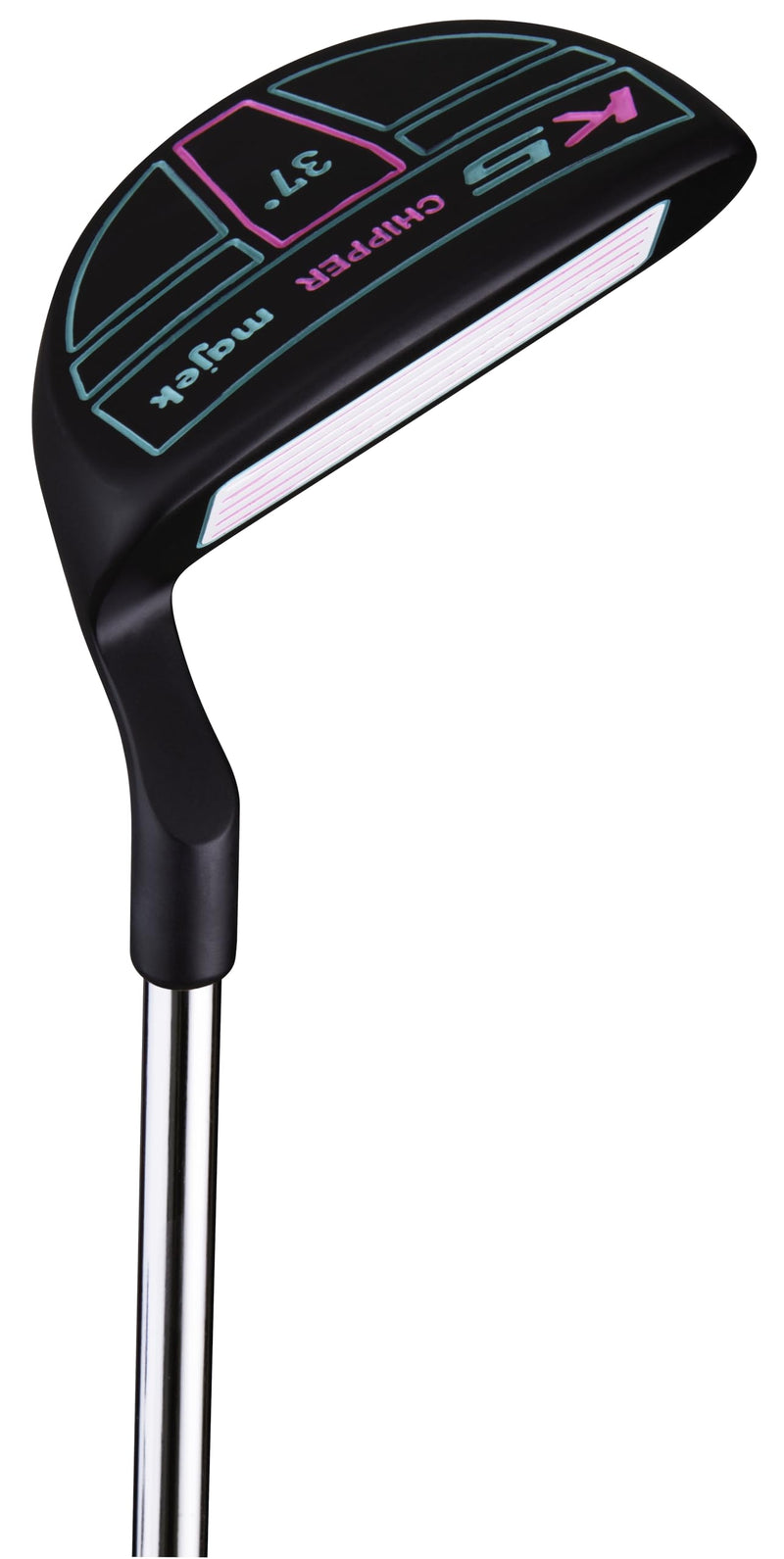 Majek K5 Chipper 37 Degree Teal and Pink Right Handed Ultra Petite Ladies Golf Club - Golf Gift