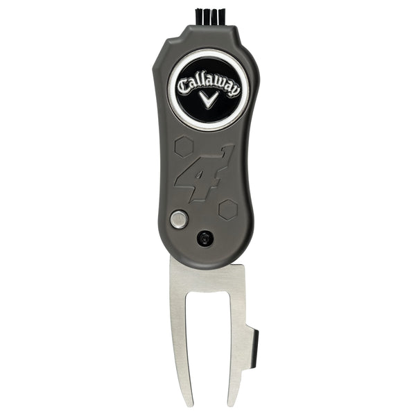 Callaway Unisex 4-in-1 Blade Golf Divot Tool, Black, One Size UK - Golf Gift