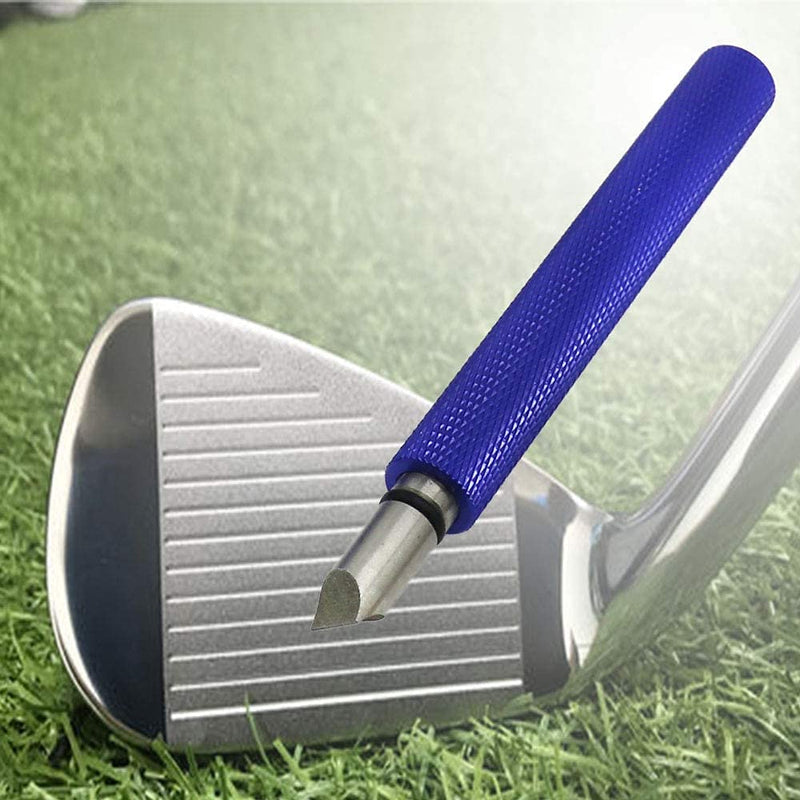 Namvo Golf Club Groove Sharpener Tool Golf Club Grooving Sharpening Cleaner Cleans with Removed Sediment in the Groove - Golf Gift