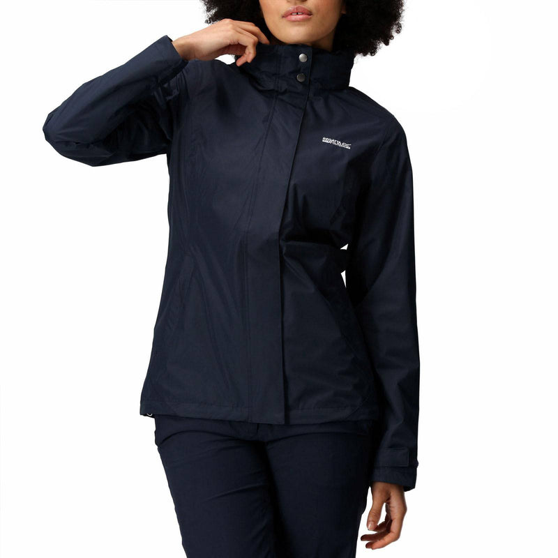 Regatta Womens Daysha Waterproof Jacket - Navy - 12 - Golf Gift