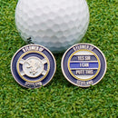 Scotland Flag Golf Ball Marker