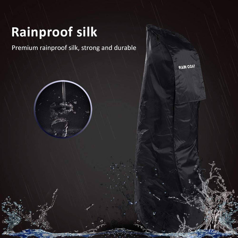 DEWIN Bag Rain Cover, Bag Cover Rain Bag Covers Rainproof Silk Durable Waterproof Travel Cover Rain Coat for Bag (Black) - Golf Gift