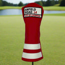 Liverpool Hybrid Golf Headcover – Red Synthetic Leather