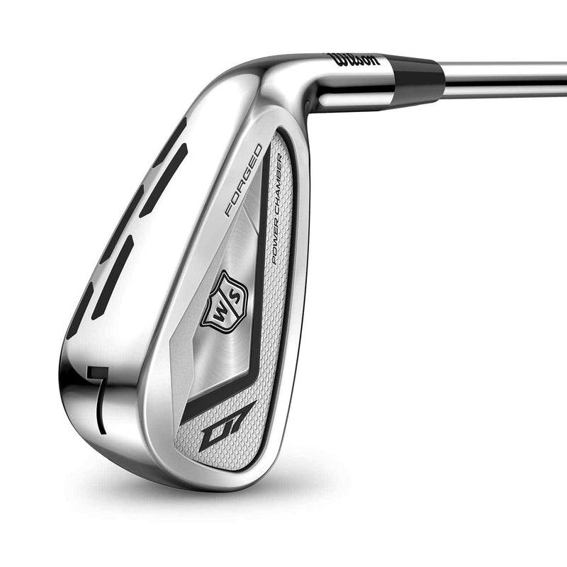 Wilson Men's D7 Forged 4-PW Golf Irons Set, Flex: Regular, For right-handed golfers, Steel, 4-PW - Golf Gift