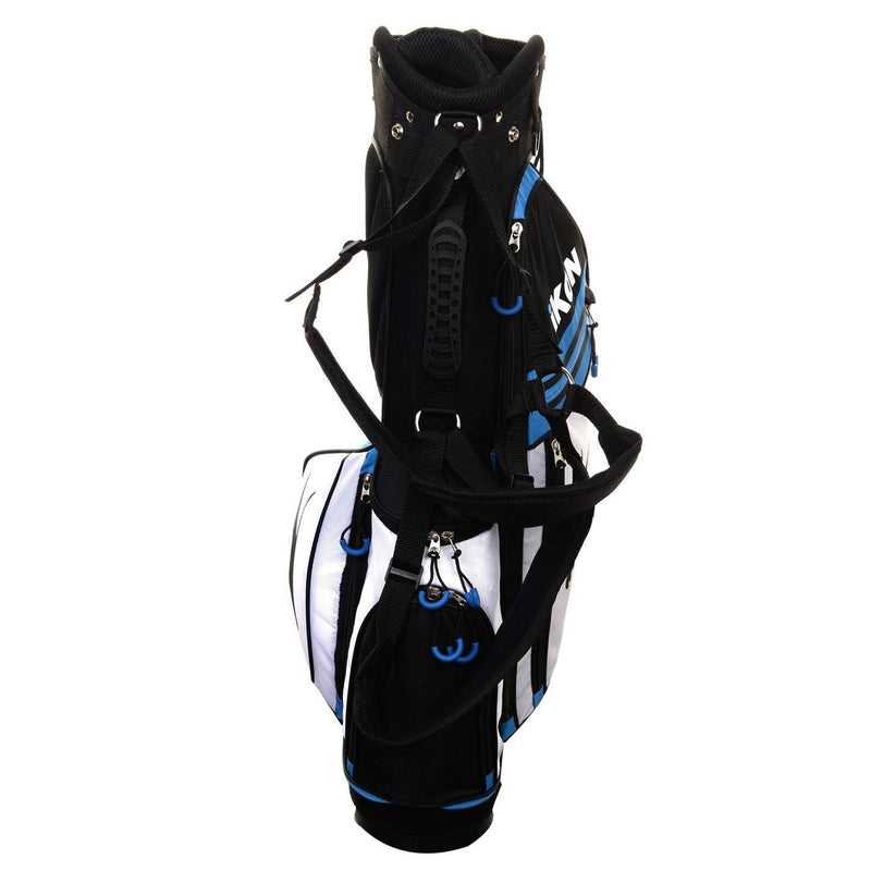 Slazenger Kids Ikon Golf Stand Bag Black/Blue One Size - Golf Gift