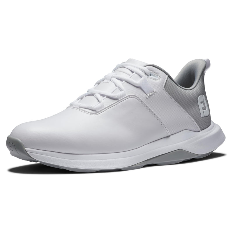 FootJoy Men's Prolite Golf Shoe, White/Grey, 9 UK - Golf Gift