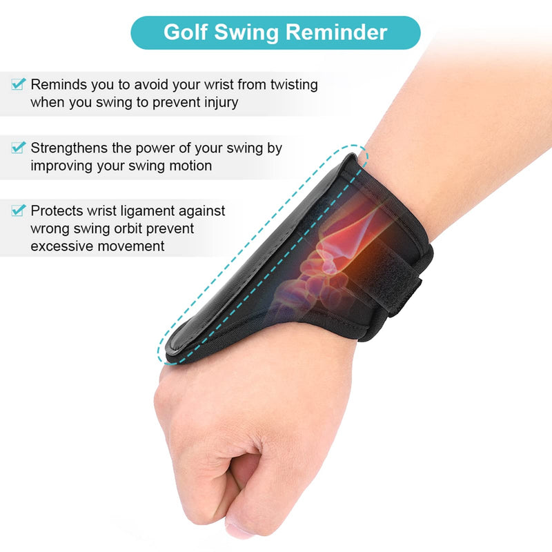 Haosie Golfs Grip Training Aid for the Wrist, Golfs Swing Training Aid for Prevent Wrist Ectropion, Golfs Wrist Training Aid, Golfs Wrist Brace for Golfers - Golf Gift