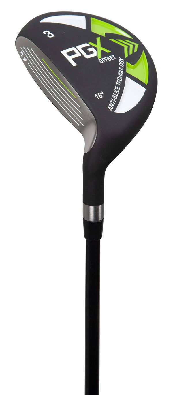 Pinemeadow Golf PGX Offset Golf Fairway Woods (Left Hand, Graphite, Regular, 3 Wood/16°) - Golf Gift