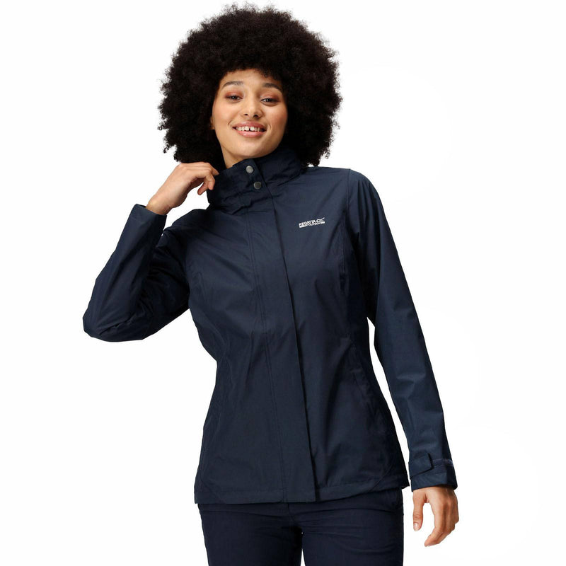 Regatta Womens Daysha Waterproof Jacket - Navy - 12 - Golf Gift