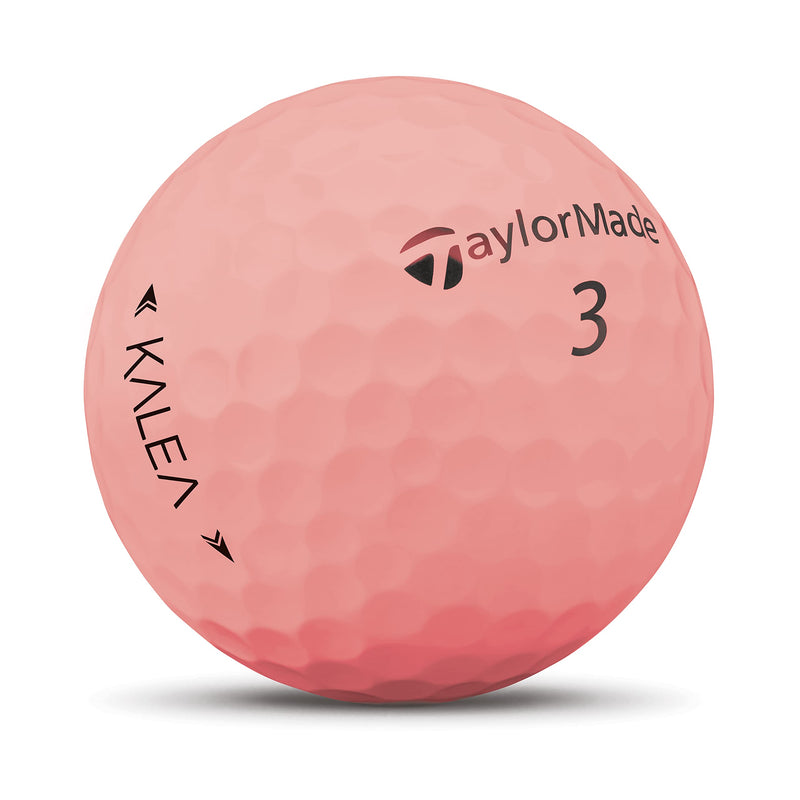 TaylorMade Women's Kalea Golf Ball, Peach, 12er Pack - Golf Gift