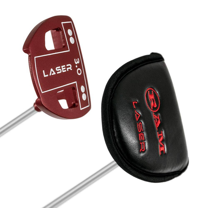 Ram Golf Laser Model 3 Putter with Advanced Perimeter Weighting (right, 34) - Golf Gift