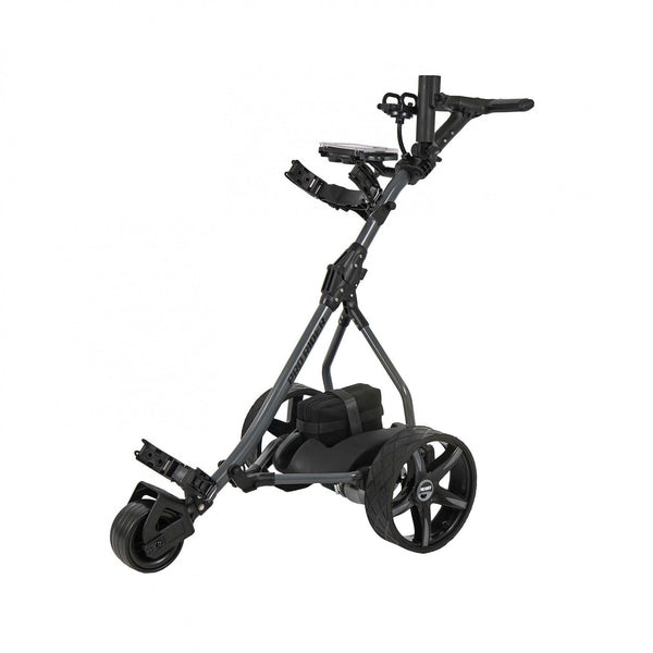 Prorider Electric Golf Trolley With 9 Speed Settings, Auto Distance Function, Powerful 200W Motor, Extra Grip Wheels, Easy To Assemble Complete with £130 Worth Of Accessories 18 AND 36 Hole Models - Golf Gift