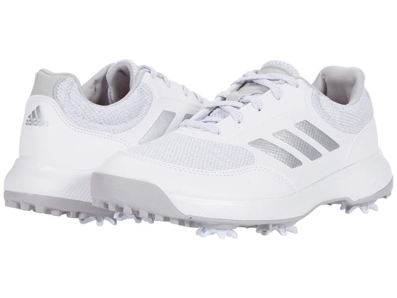 adidas Women's Tech Response Golf Shoe, White Silver Grey, 6 UK - Golf Gift