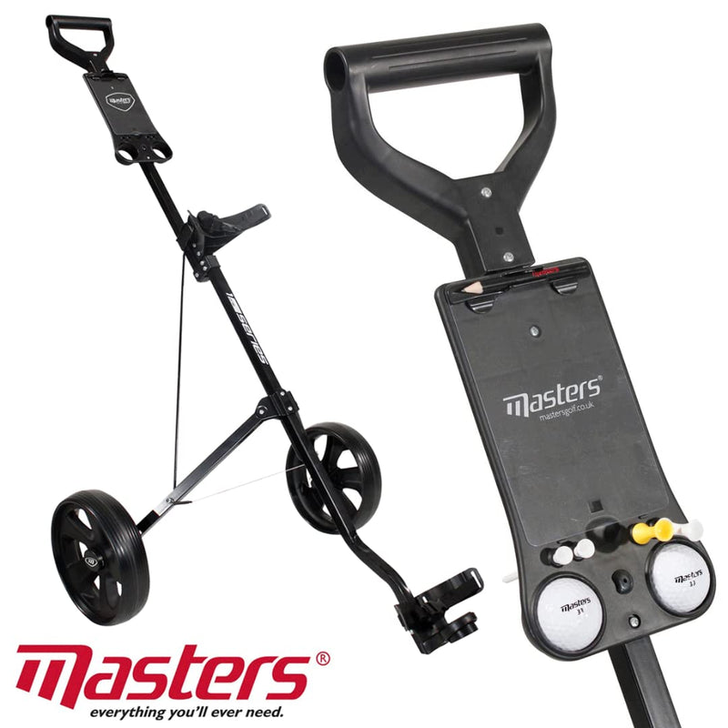 Masters 1 Series Cart - Black - Golf Gift