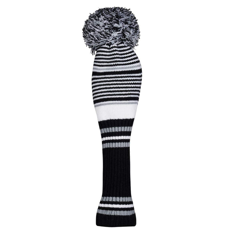 Callaway Golf Pom Pom Driver Headcover 2020,Black/White/Grey - Golf Gift