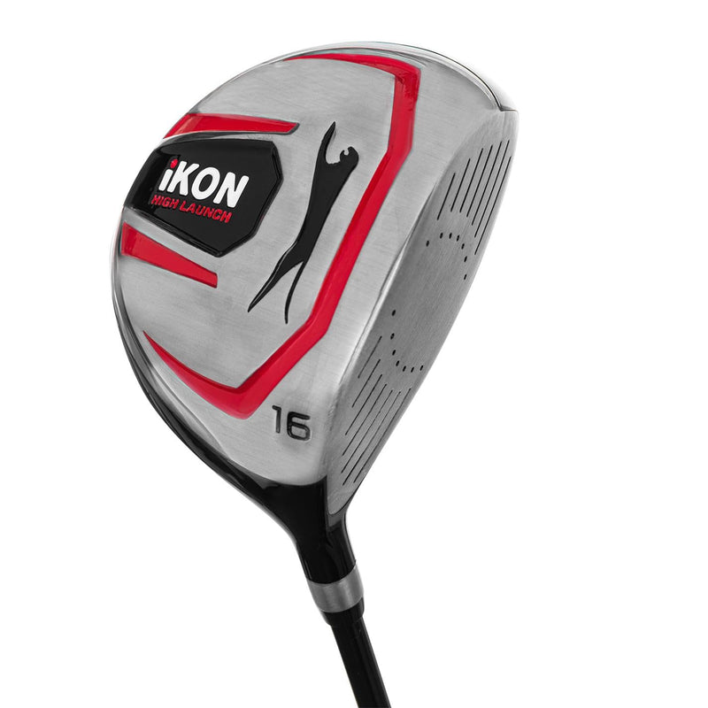 Slazenger Kids Ikon Golf Driver Junior Red 6-8 Years Driver - Golf Gift