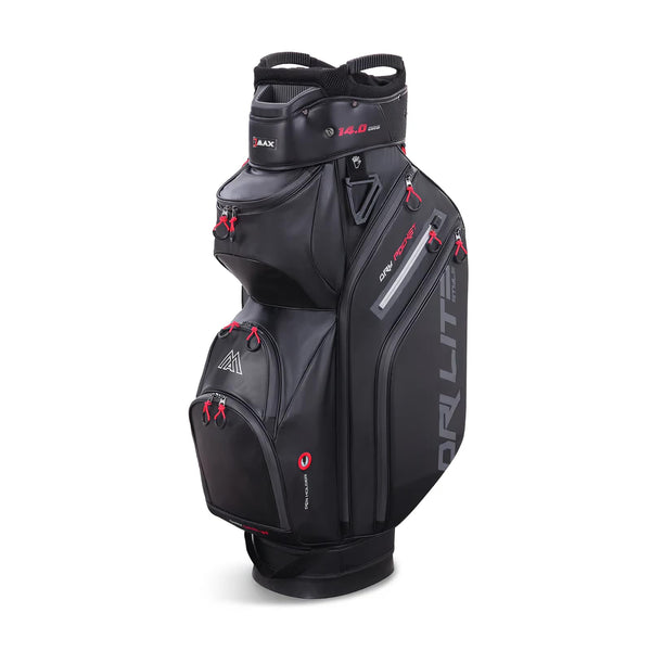 Big Max Dri Lite Style Cart Bag (Black) - Golf Gift