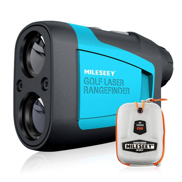 Mileseey Professional Precision 660Yards Golf Range Finder with Slope Compensation,±0.55yard Accuracy,Flag Pin Lock,6X Magnification,Scan Measurement - Golf Gift