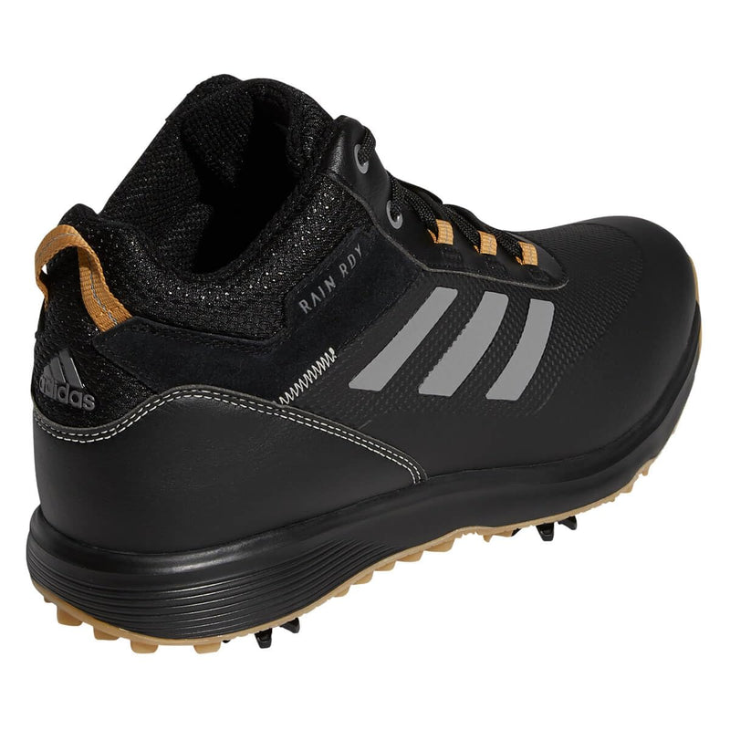 adidas Golf Mens S2G Mic-Cut Golf Shoes - Core Black/Green/Mesa - UK 11 - Golf Gift