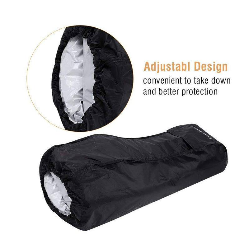 DEWIN Bag Rain Cover, Bag Cover Rain Bag Covers Rainproof Silk Durable Waterproof Travel Cover Rain Coat for Bag (Black) - Golf Gift