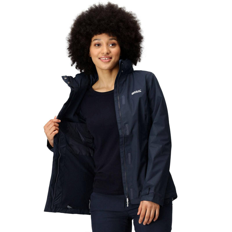 Regatta Womens Daysha Waterproof Jacket - Navy - 12 - Golf Gift