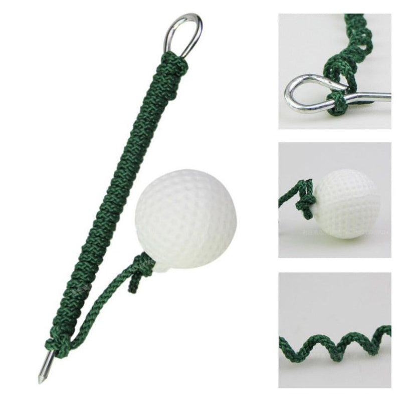 NCONCO Golf Swing Trainer, Golf Fly Swing Training Rope Ball Outdoors, Golf Club Swing Training Aid Practice Tool, Golf Practice Accessories - Golf Gift