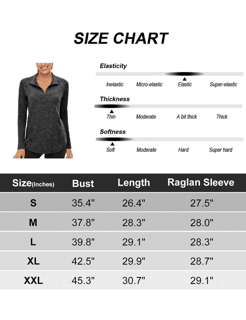 Polo Shirts for Women UK, Womens Long Sleeve Sports Tops Womens Golf Tops Workout Tops for Women Ladies Running Tops Casual Fitted Fitness Gym Tennis Tops Fall Dark Grey - Golf Gift