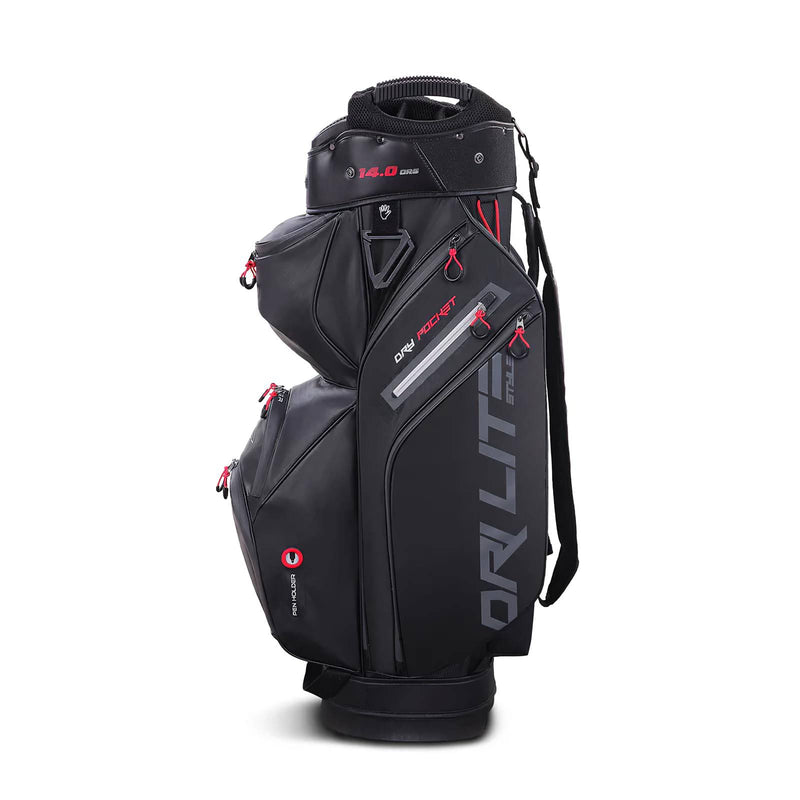 Big Max Dri Lite Style Cart Bag (Black) - Golf Gift