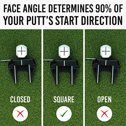 PuttOUT Devil Ball Face Angle Trainer - Perfect Your Putting - Golf Gift